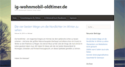 Desktop Screenshot of ig-wohnmobil-oldtimer.de
